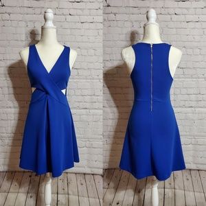Royal blue express dress